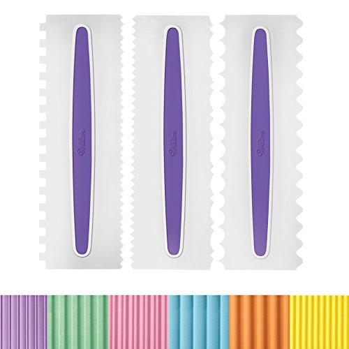 WILTON ICING COMB SET - 3 PIECES