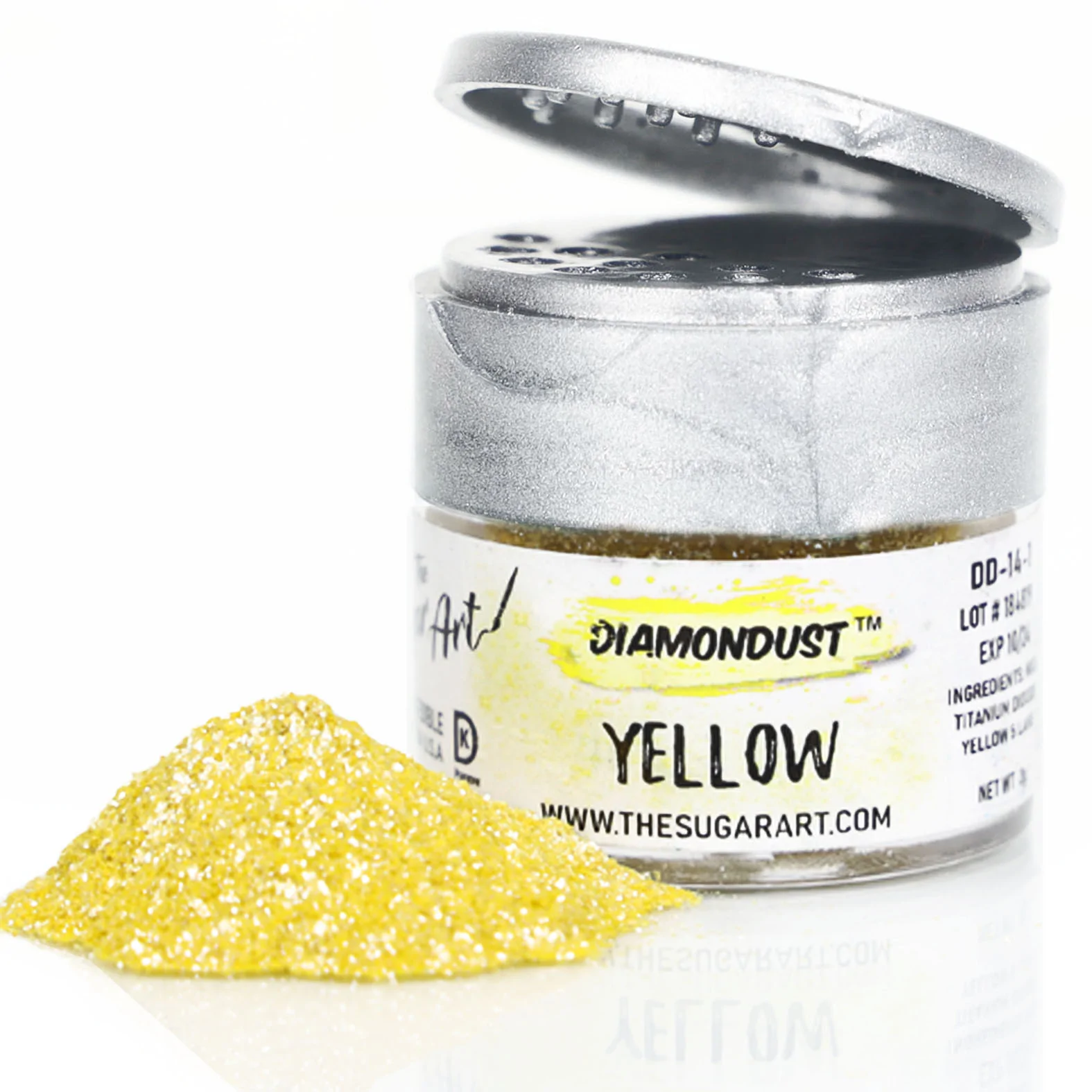 Yellow DiamonDust Edible Glitter