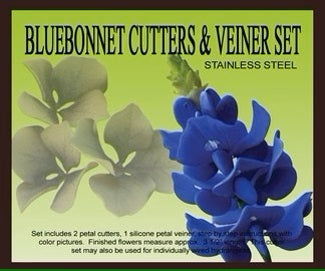 BLUEBONNET/HYDRANGEA PETAL CUTTERS AND VEINER SET