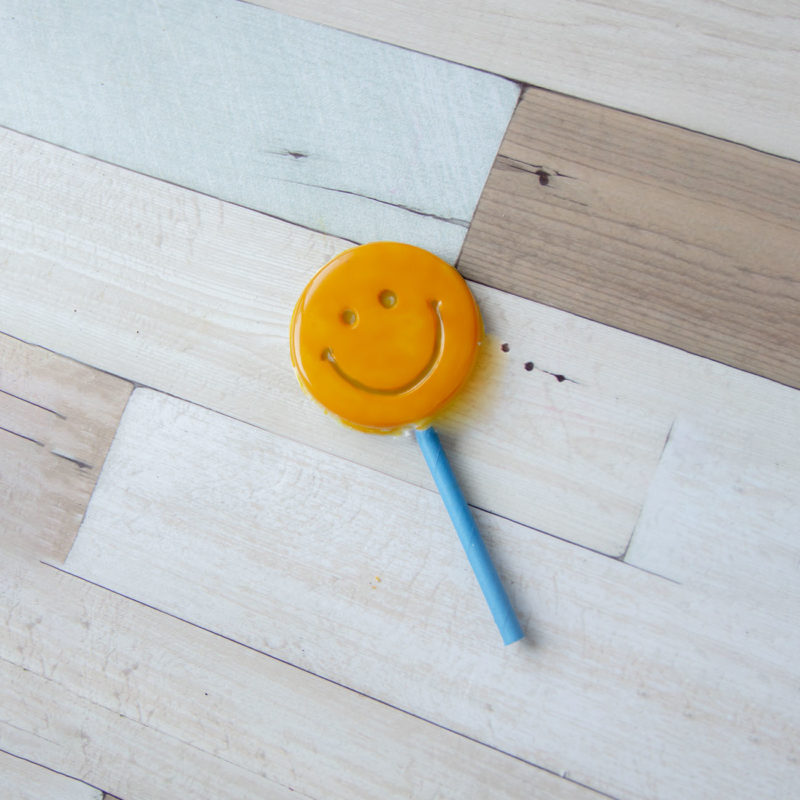 Smile Emoji Lollipop Chocolate Mould