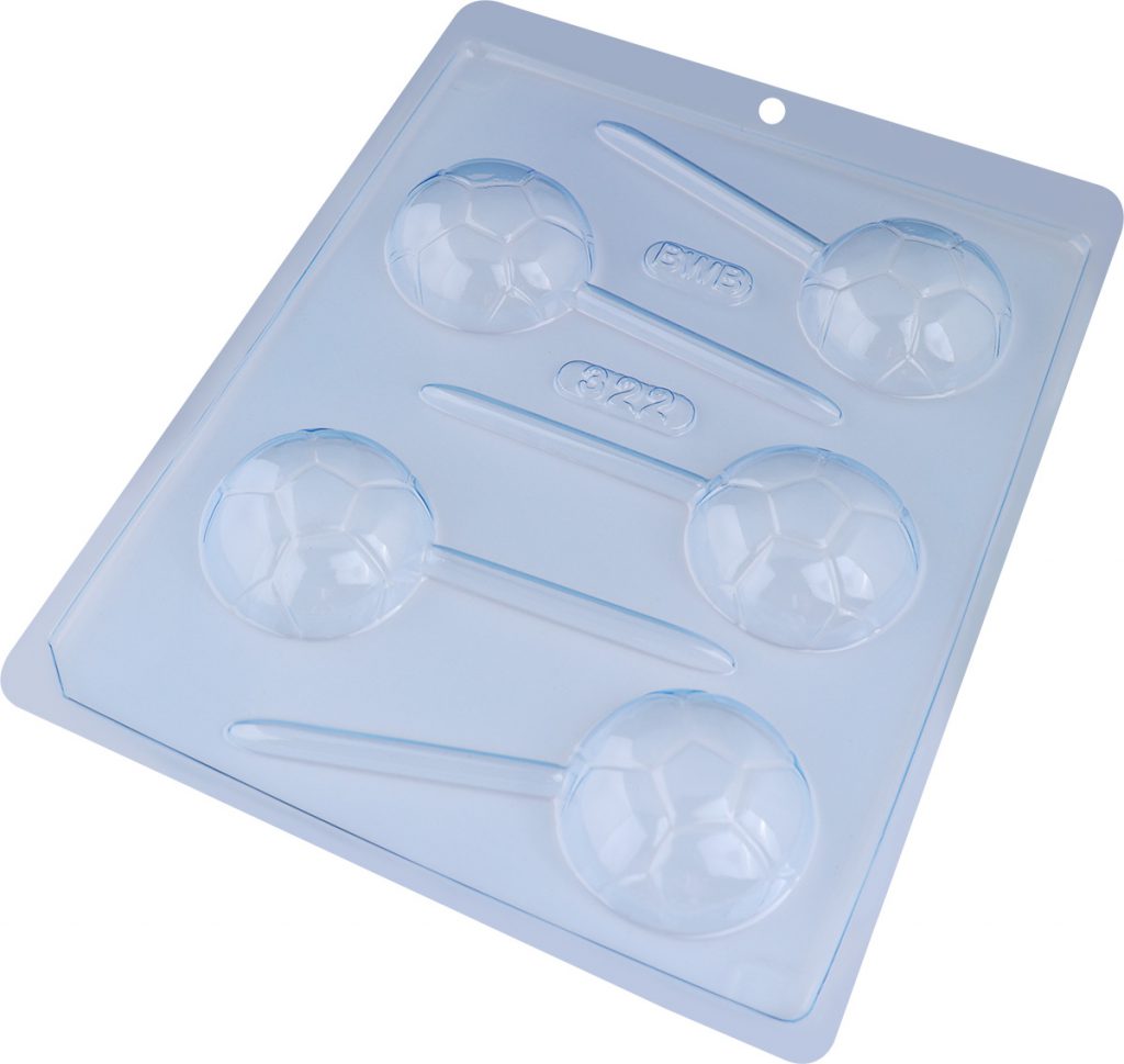 Football / Soccer Lollipop Chocolate Mould