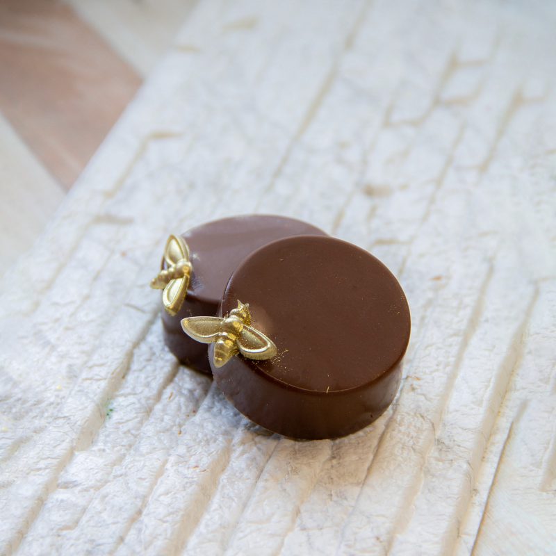 Small Round Honey Bread 3 part Chocolate Mould