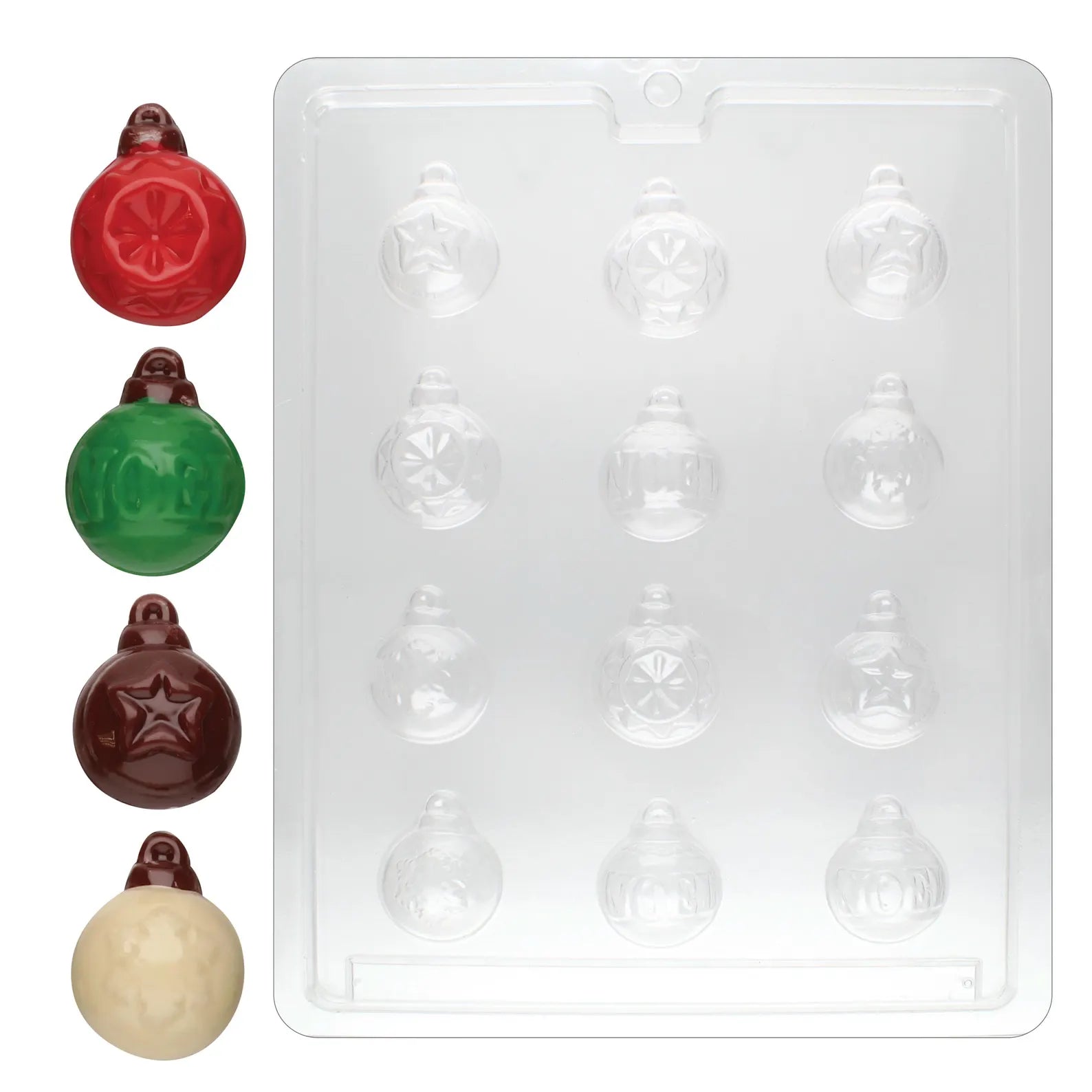 ASSORTED ORNAMENTS CHOCOLATE MOULD