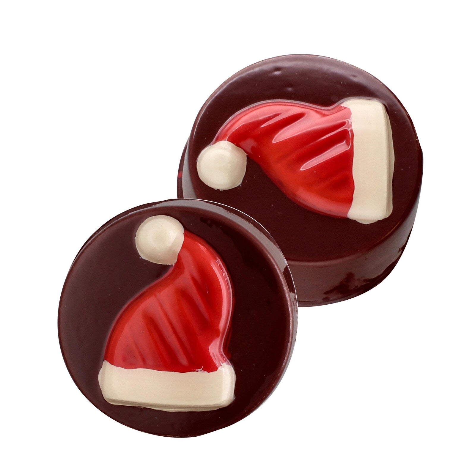 Christmas Hat Sandwich Cookie mould