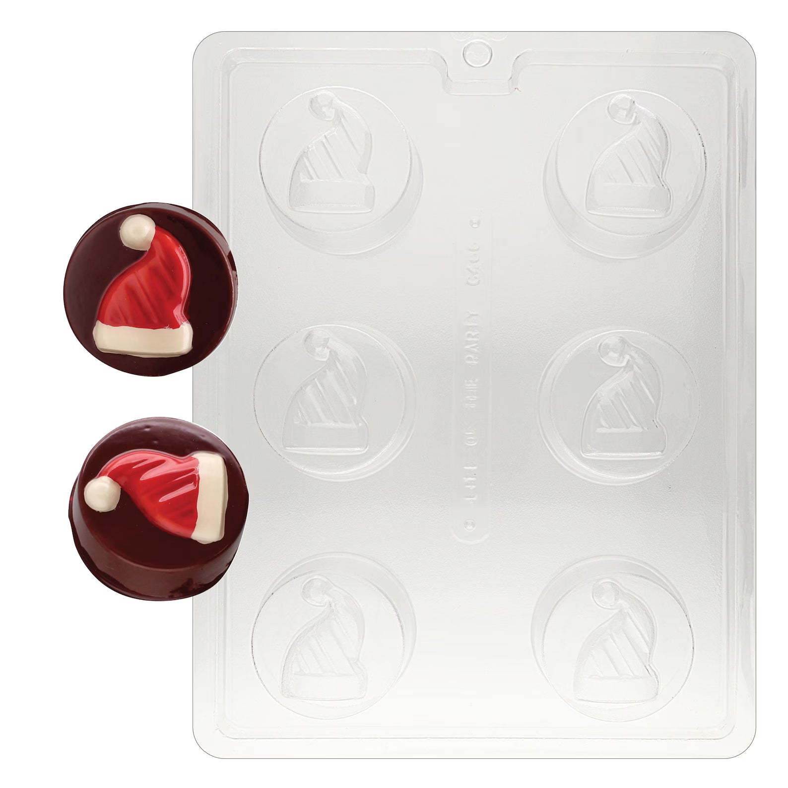 Christmas Hat Sandwich Cookie mould
