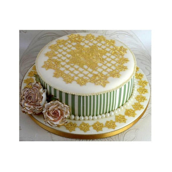 Ring Of Roses - 3D Cake Topper Mat