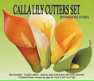 CALLA LILY CUTTERS AND VEINER SET