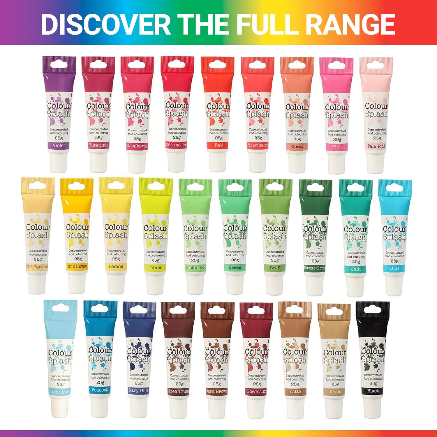 Colour Splash Food Colouring Gel - 25g