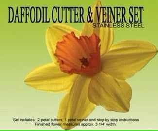 Daffodil Cutter And Veiner Set