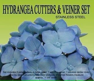 Hydrangea Cutter and Veiner Set