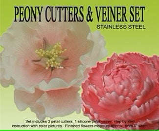 Peony Cutter and Veiner Set