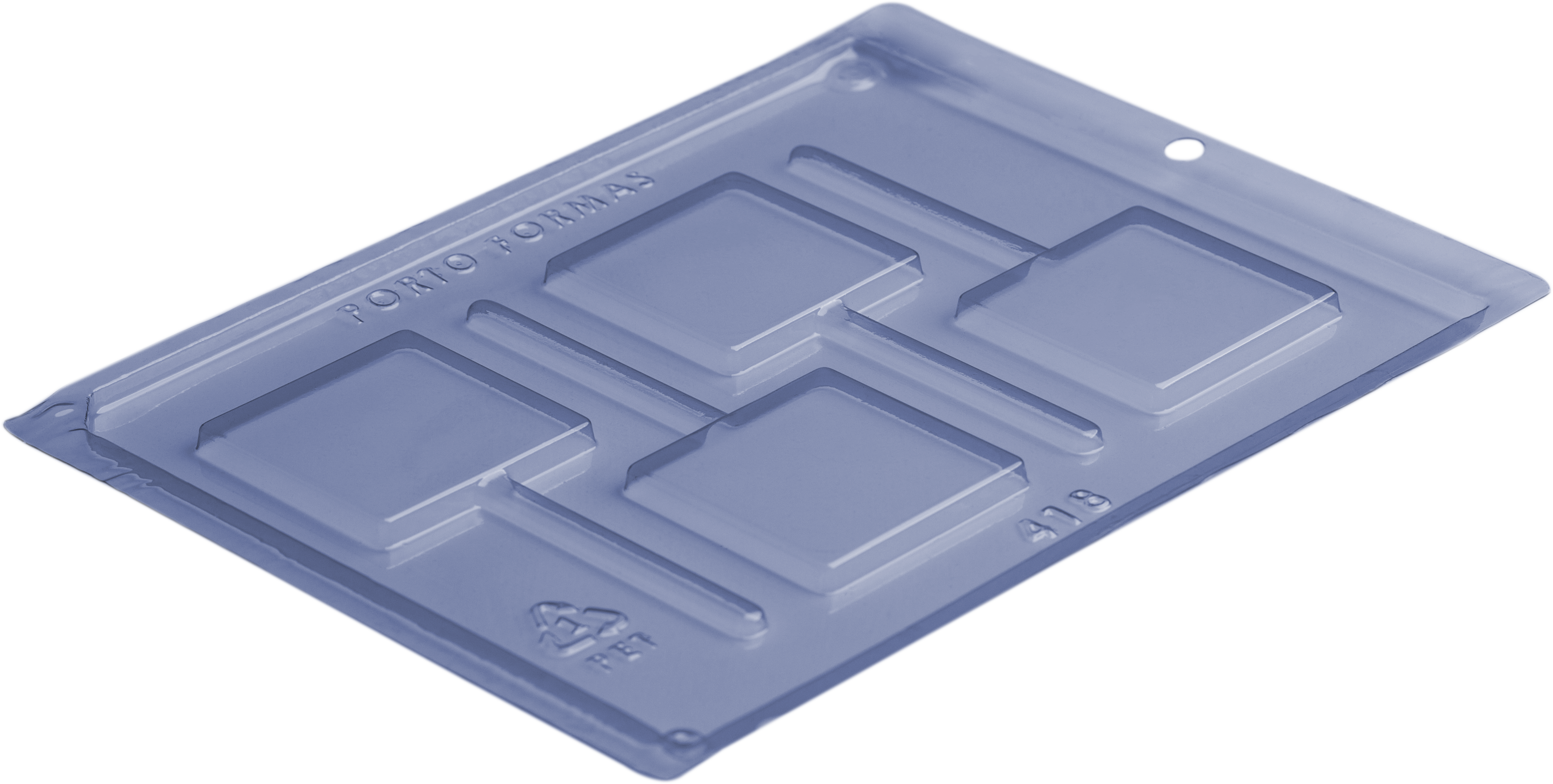 Portoformas Square Lollipop Chocolate Mould