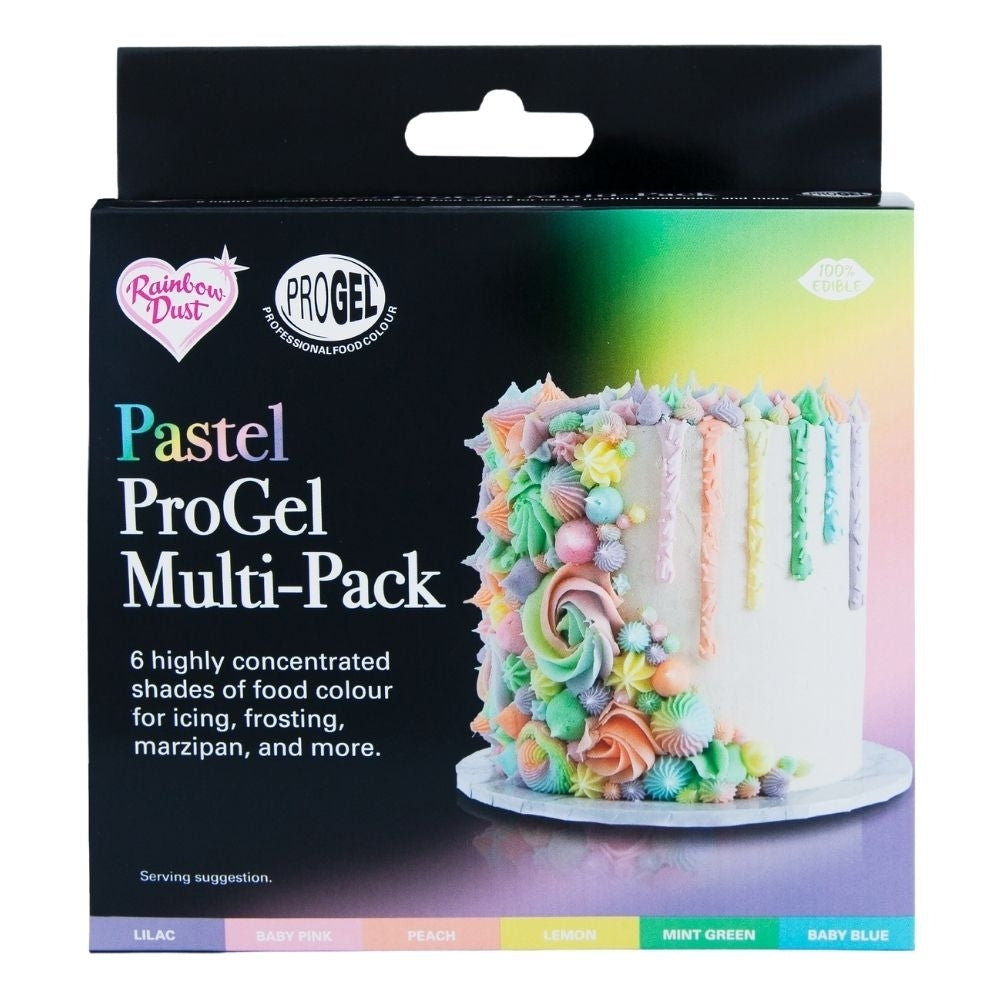 ProGel Pastel Multipack Concentrated Gel Colour
