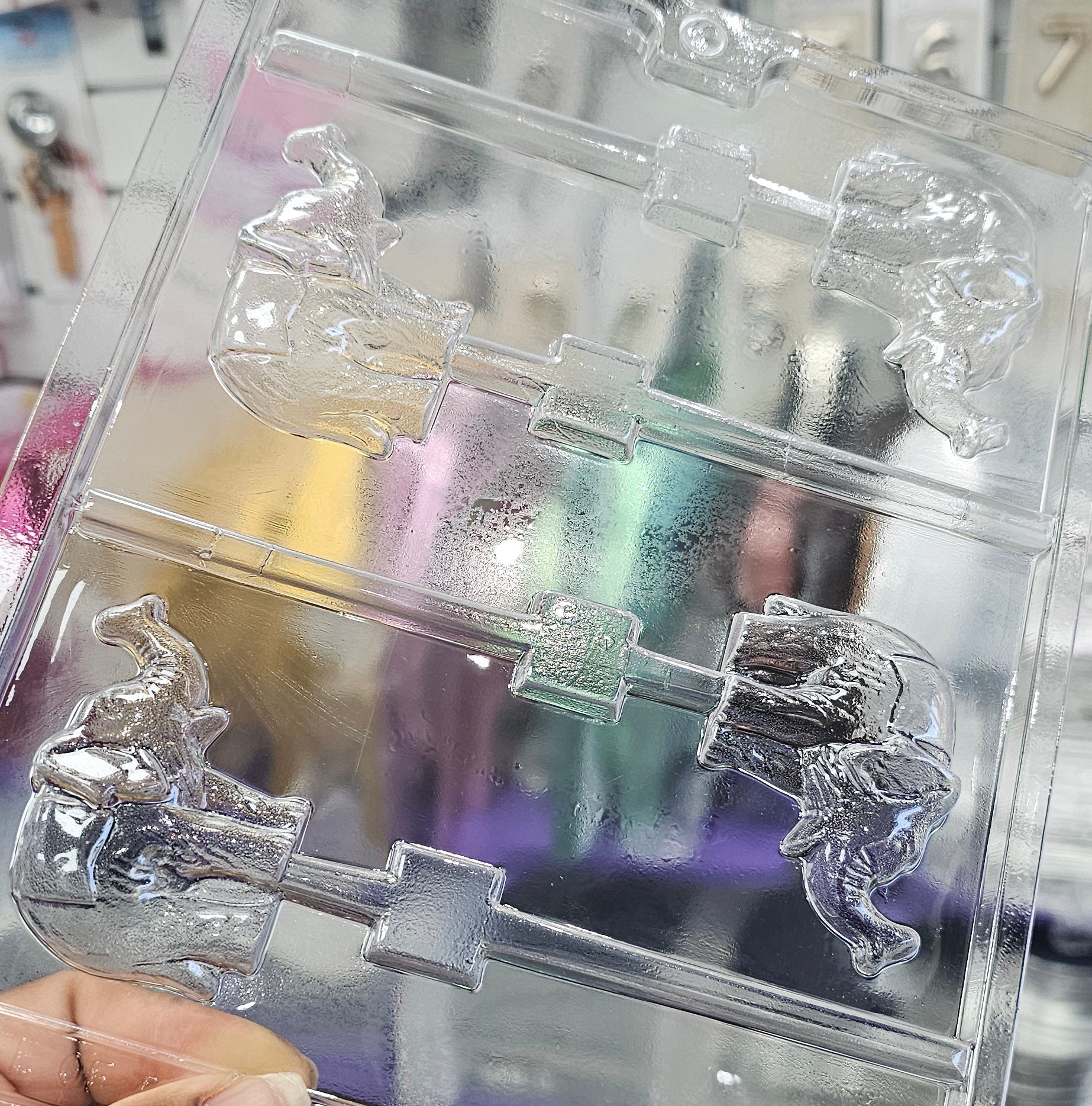 ELEPHANT LOLLY CHOCOLATE MOULD