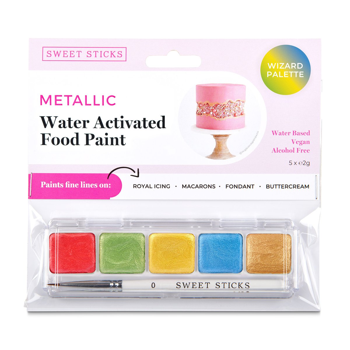 Water Activated Mini Palettes - 12 types available