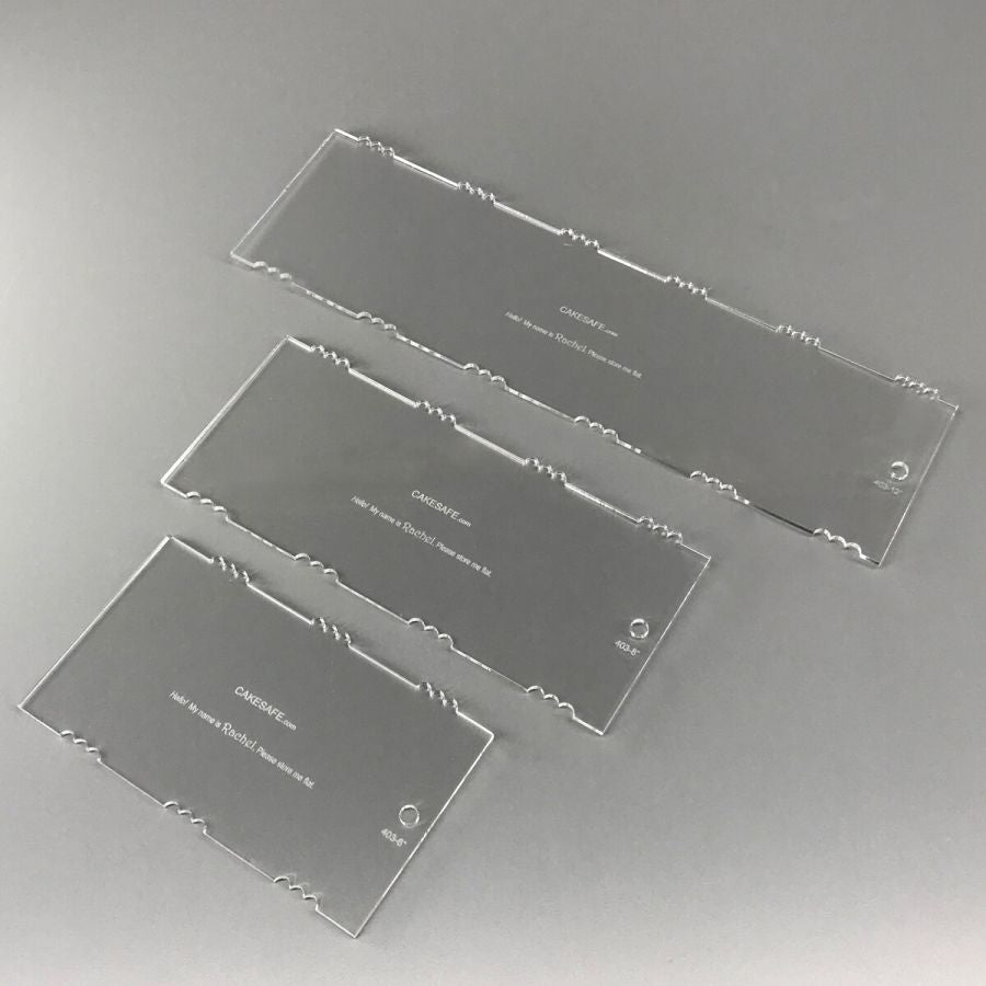 Rachel - 8 inch Tall CakeSafe Cake Combs