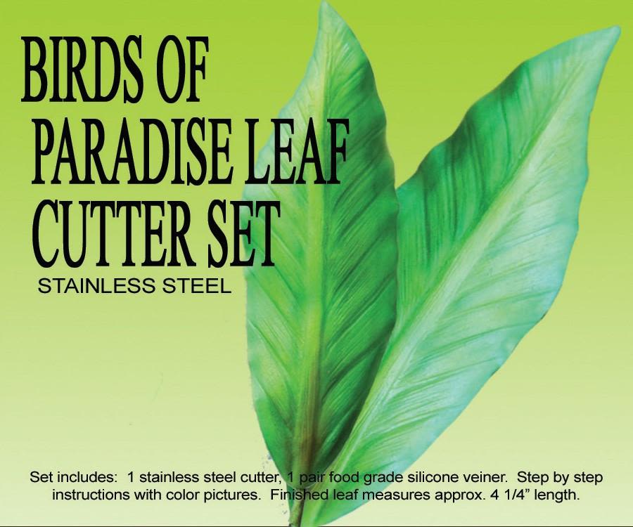 BIRDS OF PARADISE LEAF CUTTER AND VEINER SET