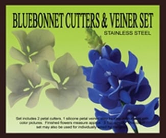 BLUEBONNET/HYDRANGEA PETAL CUTTERS AND VEINER SET