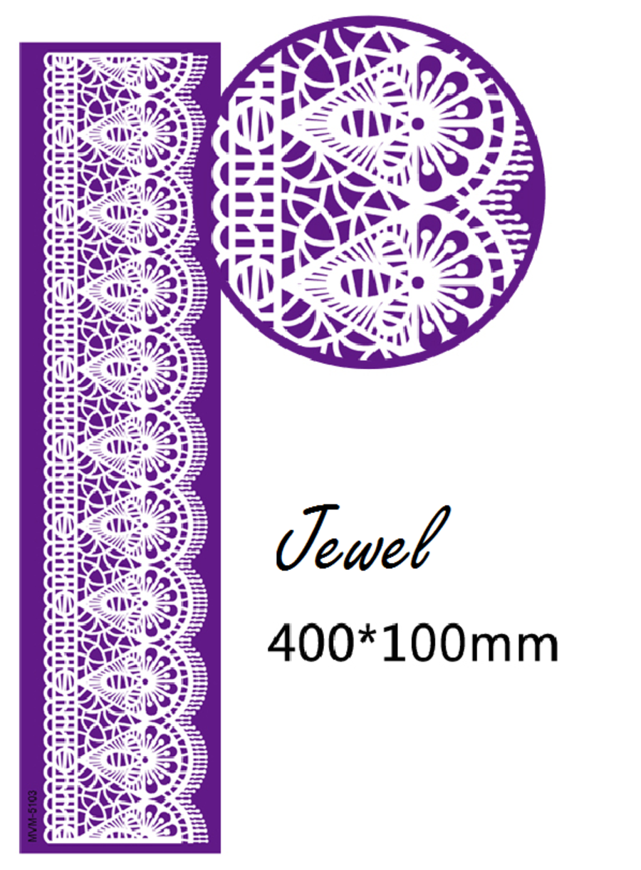 Jewel Mesh Stencil