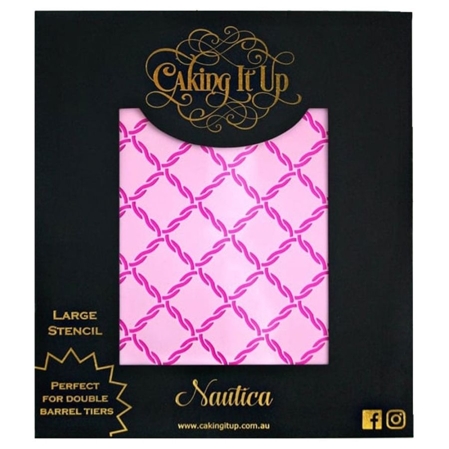 NAUTICA Cake Stencil