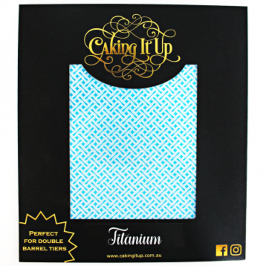 TITANIUM Cake Stencil