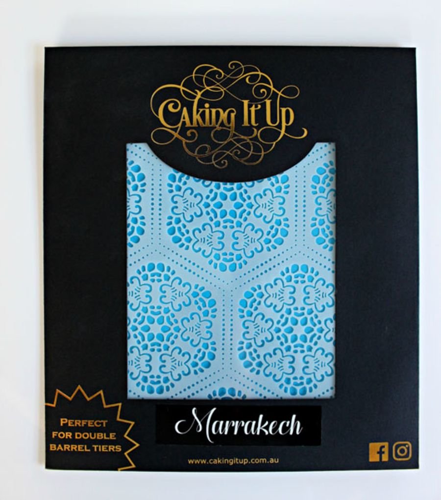 MARRAKECH Cake Stencil