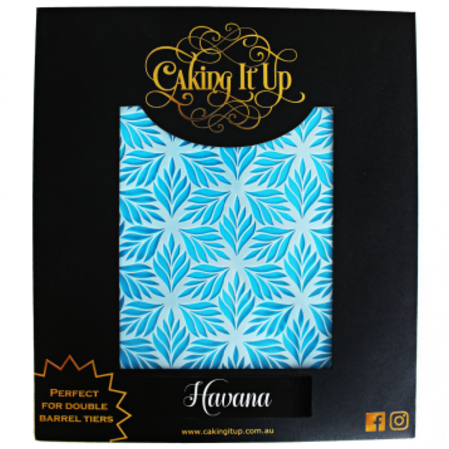 HAVANA Cake Stencil