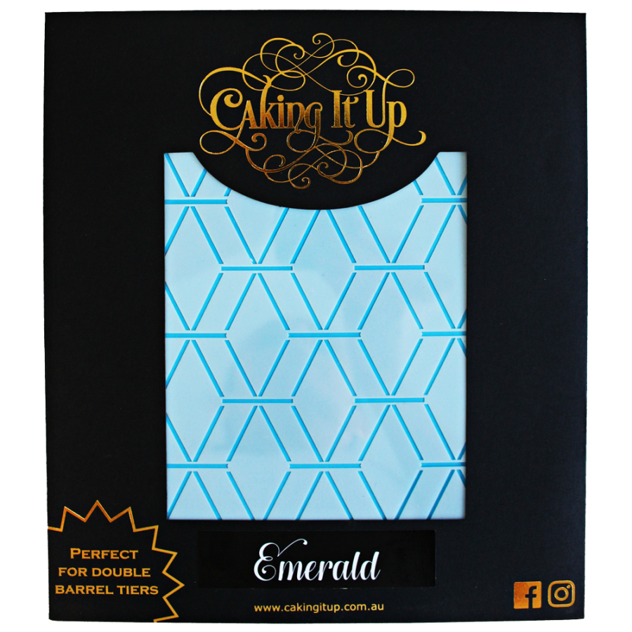 Emerald Cake Stencil