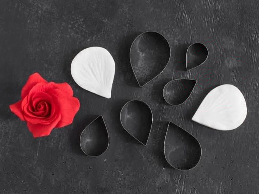 Rose Cutter and Veiner Set