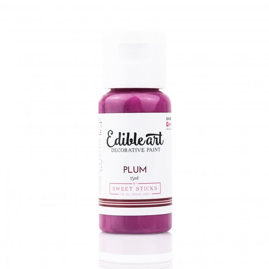 Sweet Sticks - PLUM - Edible Art Decorative Paint 15ml