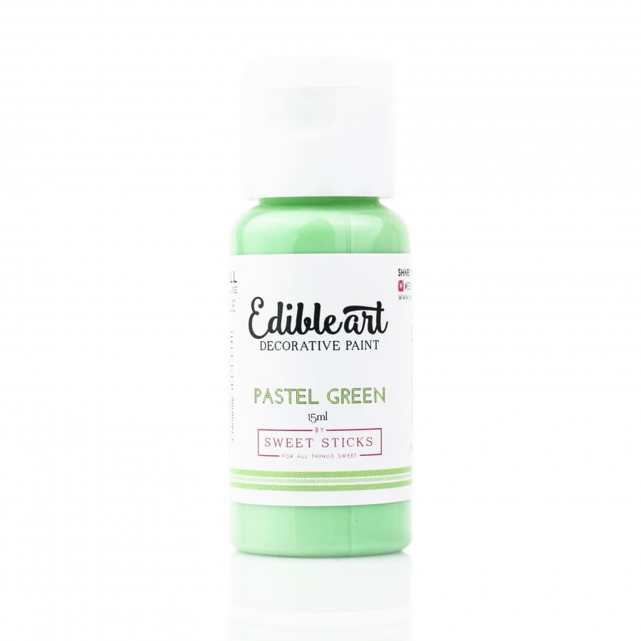 Sweet Sticks - PASTEL GREEN - Edible Art Decorative Paint 15ml