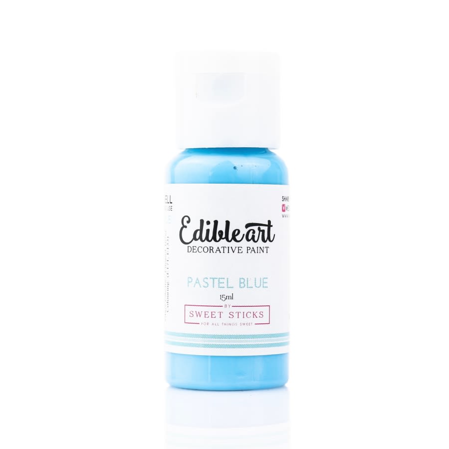 Sweet Sticks - PASTEL BLUE - Edible Art Decorative Paint 15ml