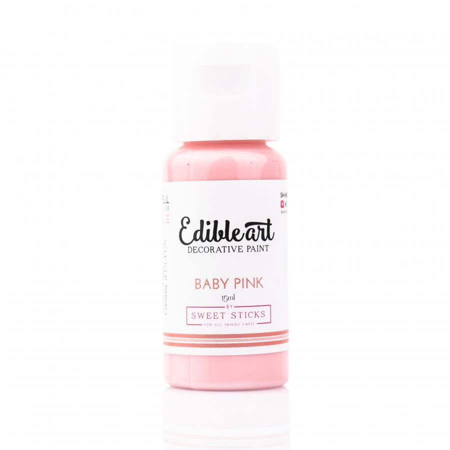 Sweet Sticks - BABY PINK - Edible Art Decorative Paint 15ml