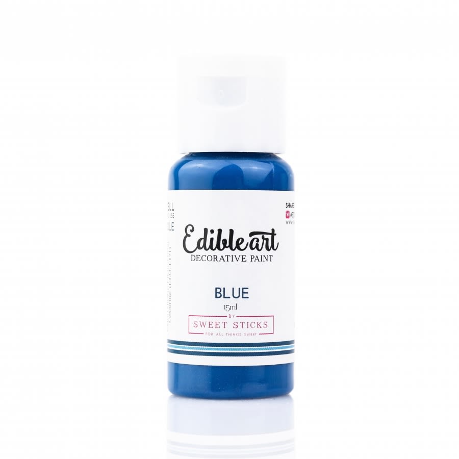 Sweet Sticks - BLUE - Edible Art Decorative Paint 15ml
