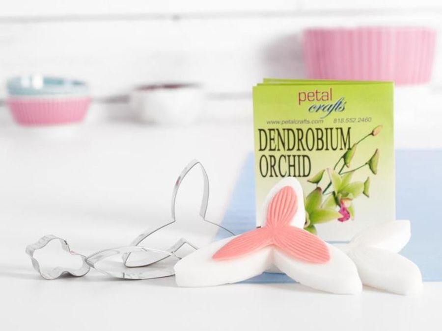 Dendrobium Orchid Cutter And Veiner Set