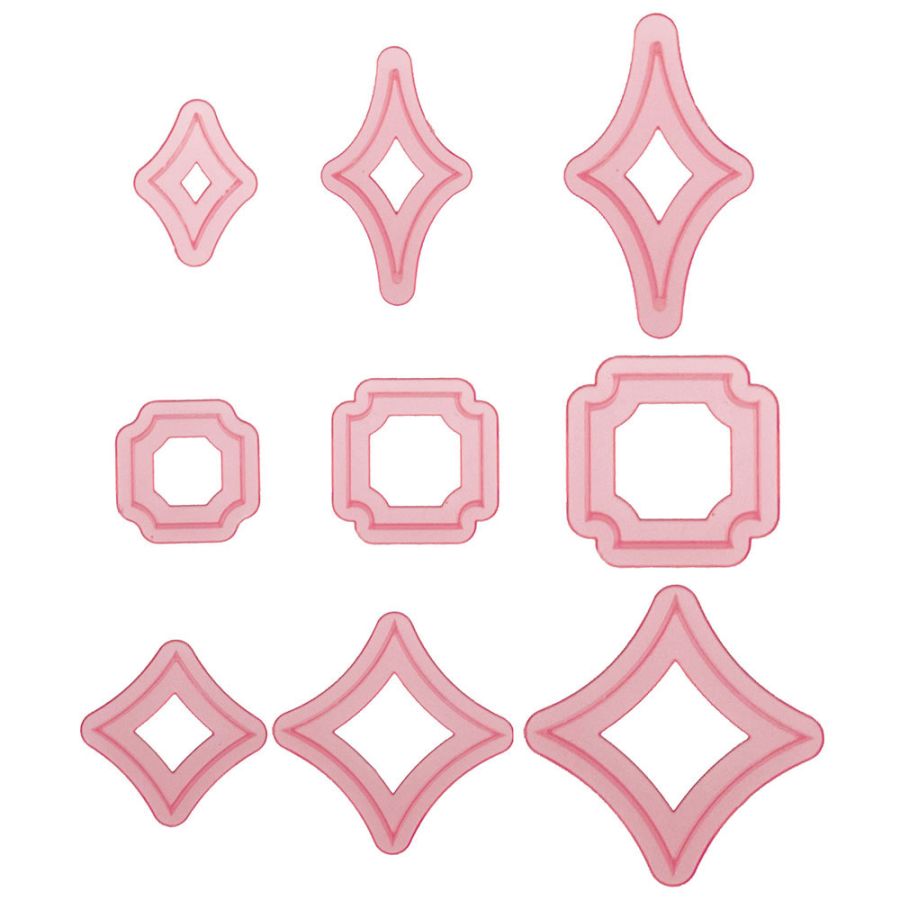 Sweet Elite Modern Square Element Cutter Set