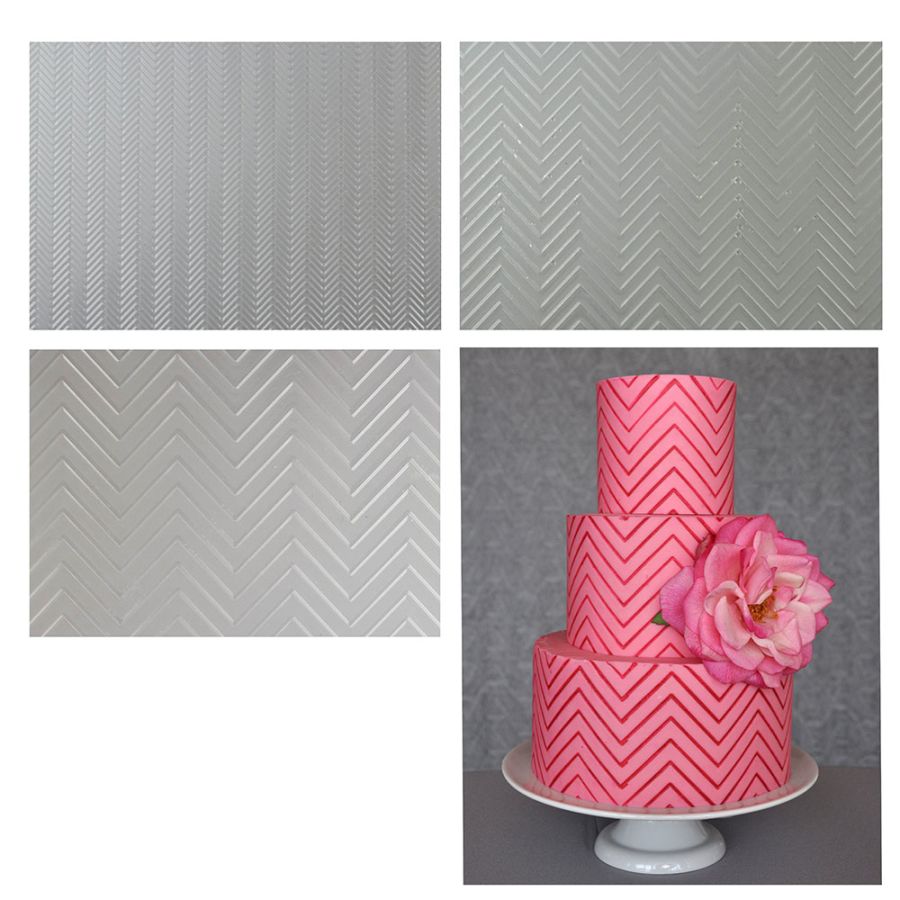 Sweet Elite Chevron Pattern Texture Sheet Set