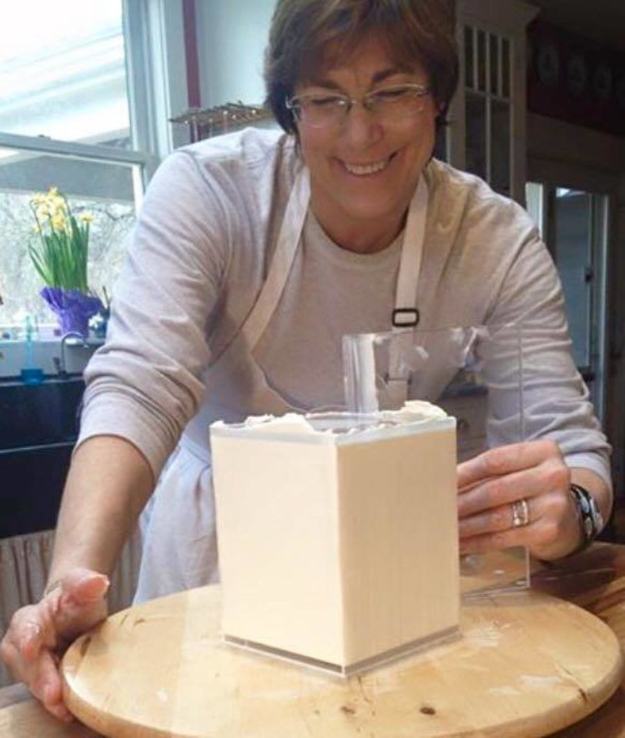 CakeSafe Acrylic disc - Square - 2 Disc Set