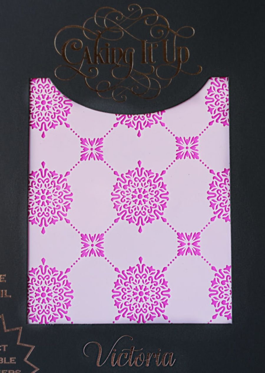 VICTORIA Cake Stencil