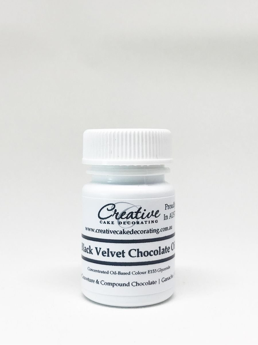 Black Velvet Oil Based Food Colour
