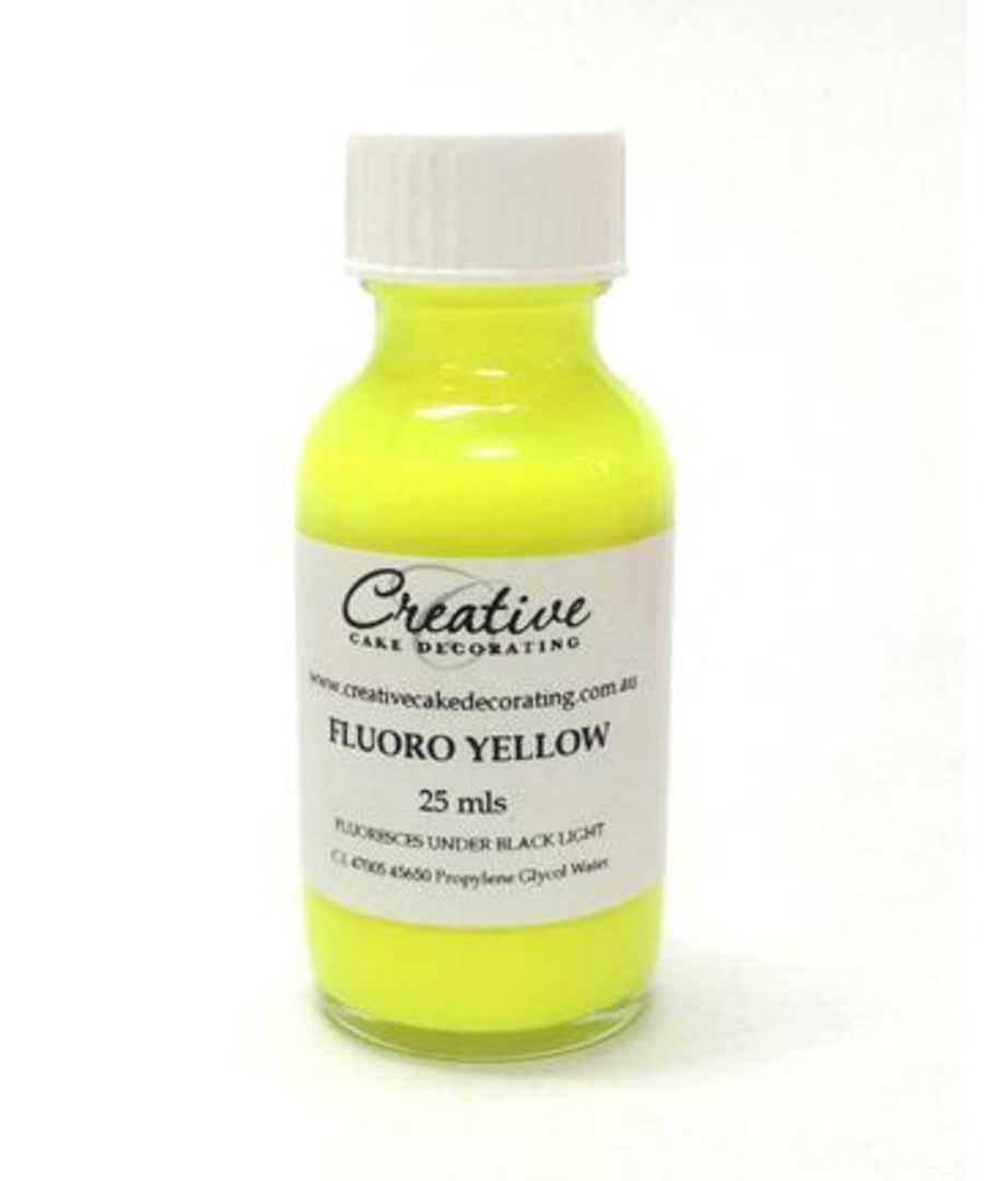 Fluoro Yellow - Glow in the Dark Food Colouring