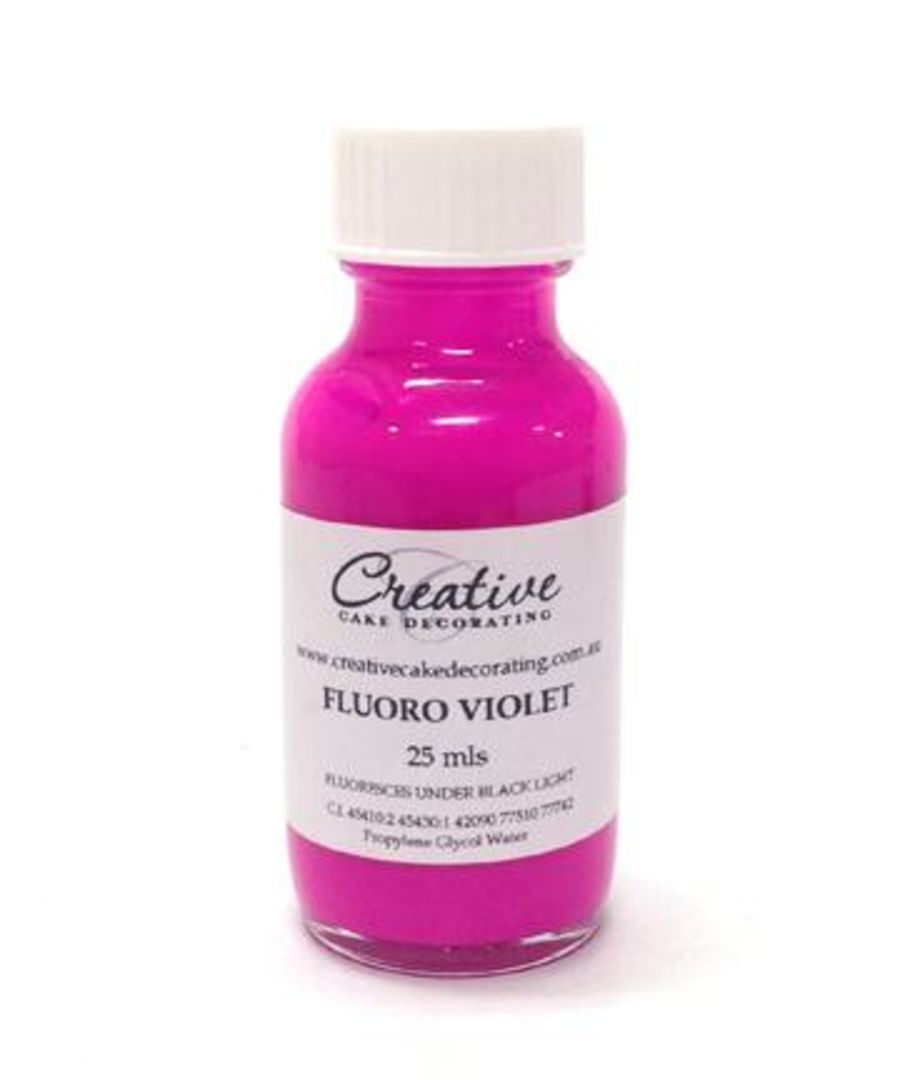 Fluoro Violet - Glow in the Dark Food Colouring