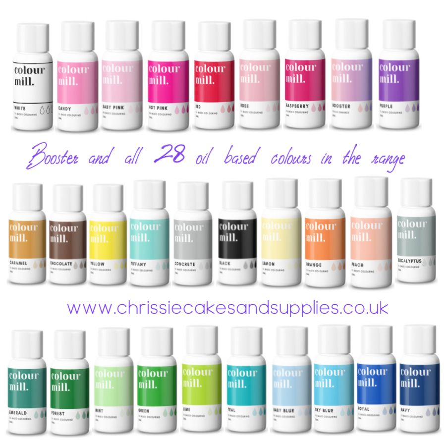 Full Range of Colour Mill Oil based colours