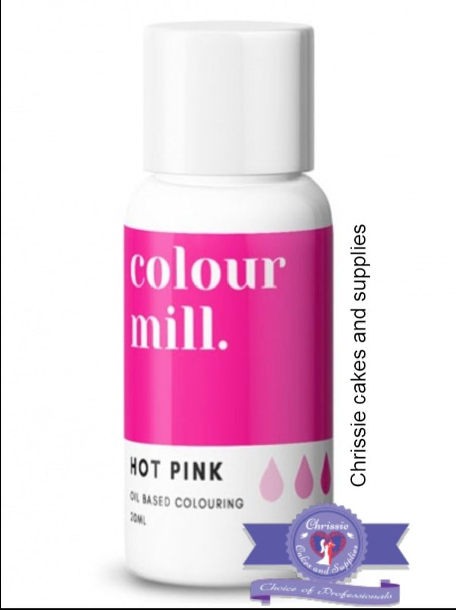 Original HOT PINK OIL BASED FOOD COLOUR 20ML
