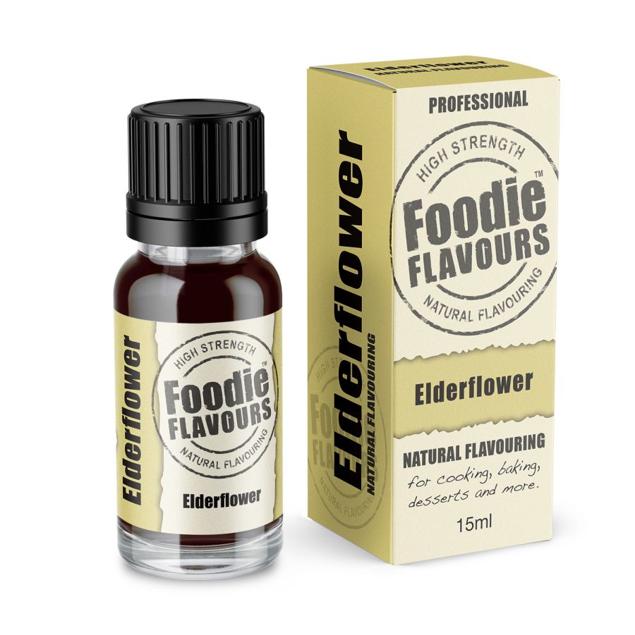 Elderflower High Strength Natural Flavouring - 15ml