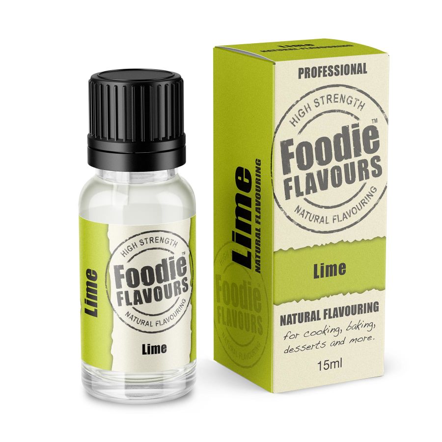 Lime High Strength Natural Flavouring - 15ml
