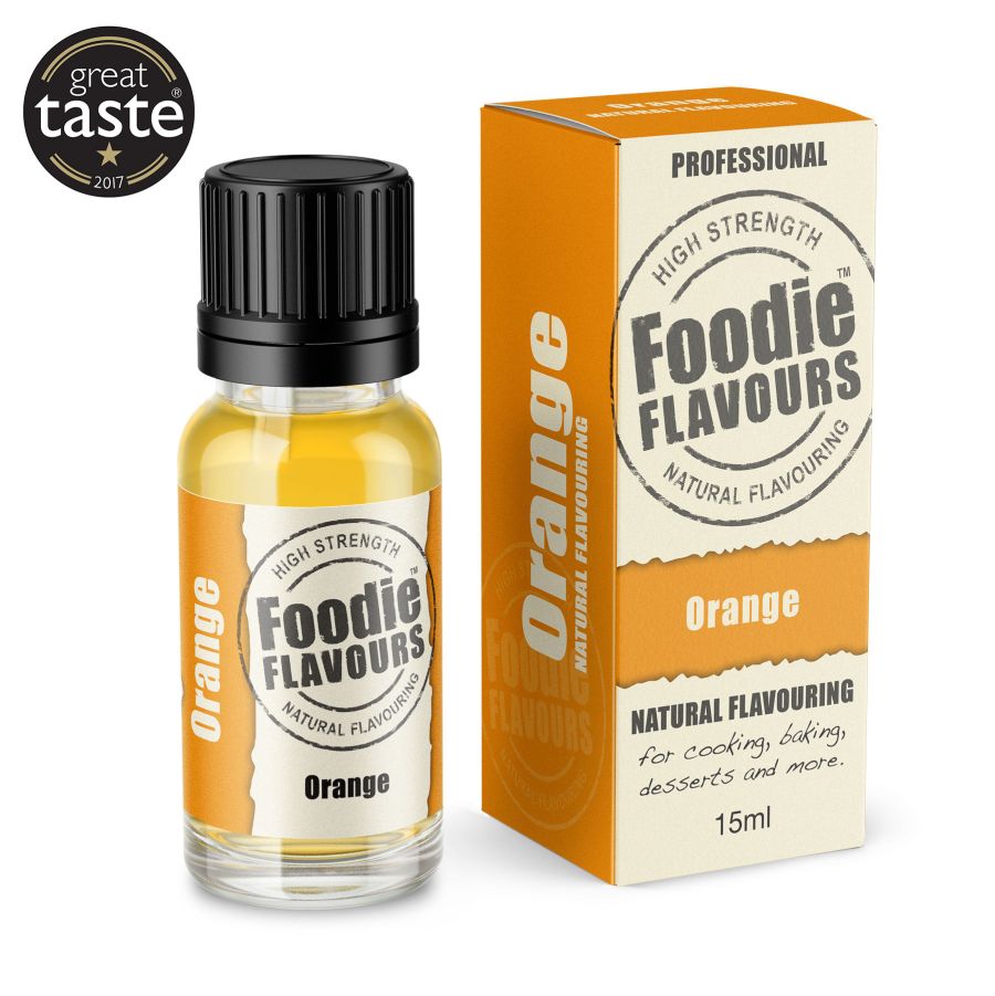 Orange High Strength Natural Flavouring - 15ml
