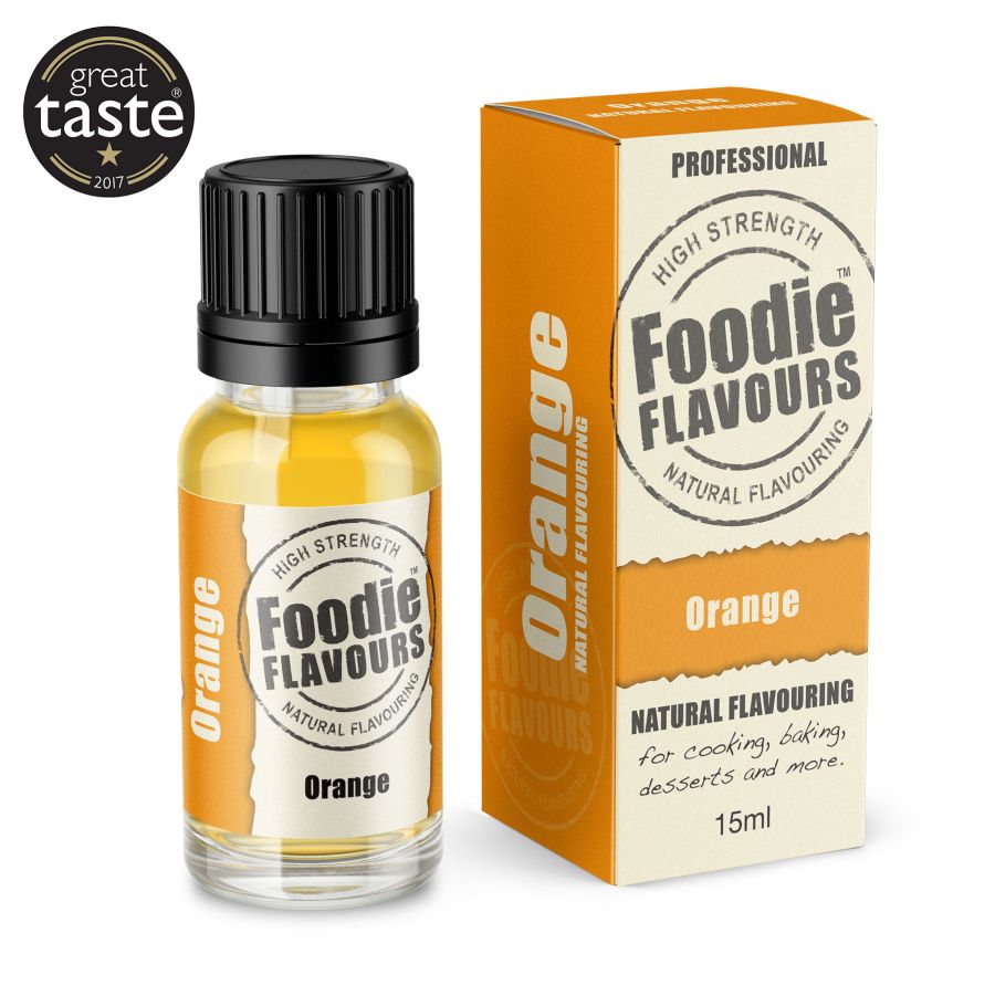 Orange High Strength Natural Flavouring - 15ml