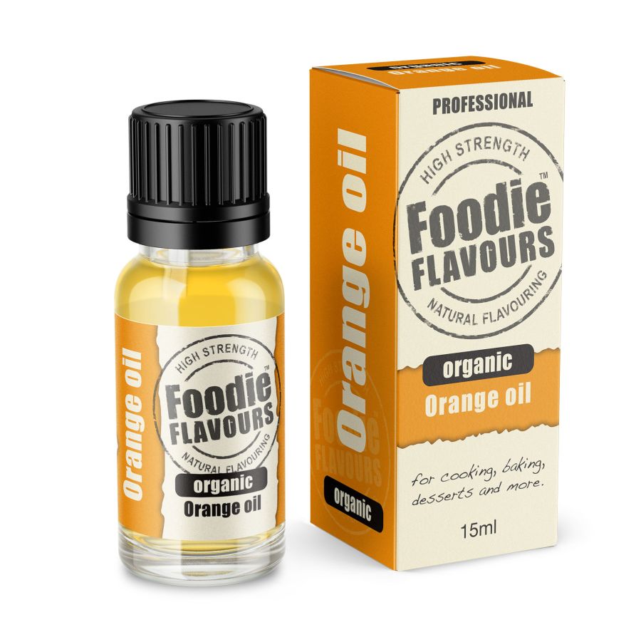 Orange Oil High Strength Natural Flavouring - 15ml