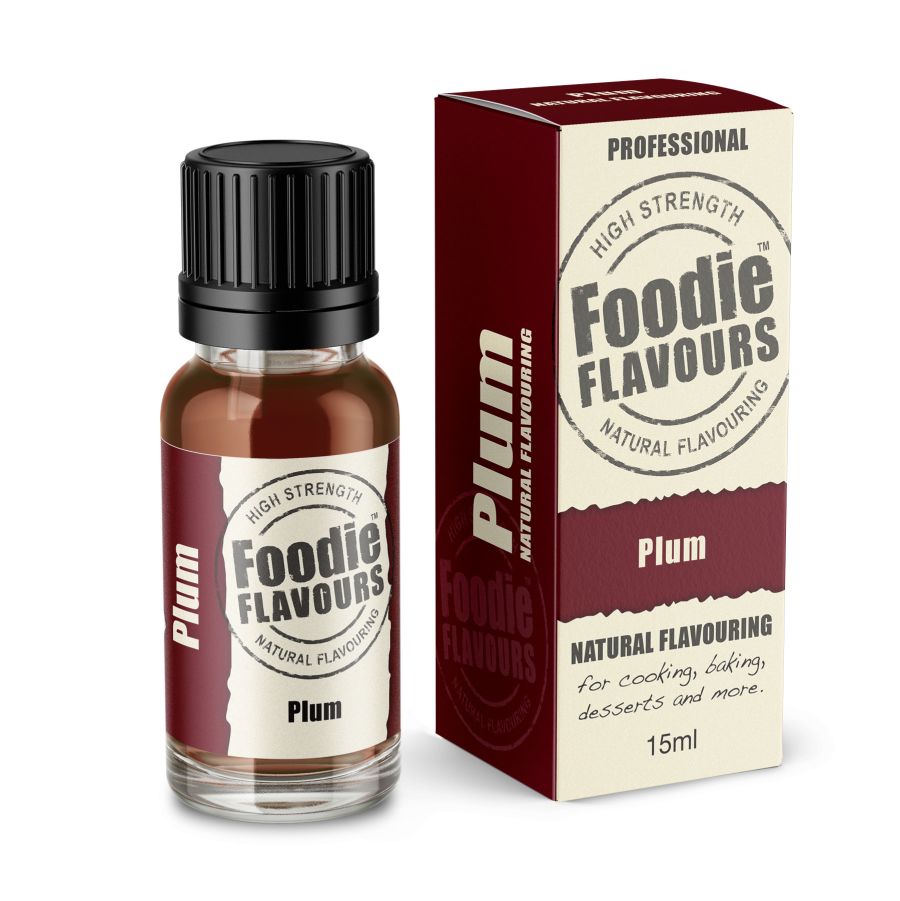 Plum High Strength Natural Flavouring - 15ml